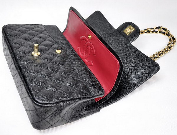 Chanel 2.55 Quilted Flap Bag 1112 Black with Gold Hardware Chanel 2.55 Quilted Flap Bag 1112 Black with Gold Hardware