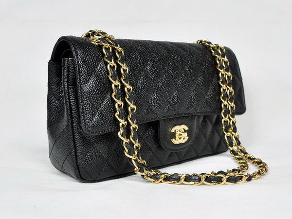 Chanel 2.55 Quilted Flap Bag 1112 Black with Gold Hardware Chanel 2.55 Quilted Flap Bag 1112 Black with Gold Hardware