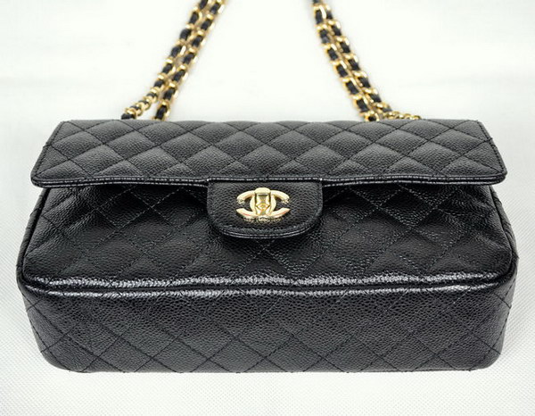 Chanel 2.55 Quilted Flap Bag 1112 Black with Gold Hardware Chanel 2.55 Quilted Flap Bag 1112 Black with Gold Hardware