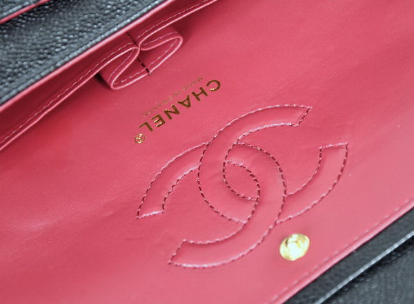 Chanel 2.55 Quilted Flap Bag 1112 Black with Gold Hardware Chanel 2.55 Quilted Flap Bag 1112 Black with Gold Hardware