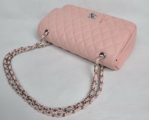 Chanel 2.55 Quilted Flap Bag 1112 Pink with Silver Hardware Chanel 2.55 Quilted Flap Bag 1112 Pink with Silver Hardware