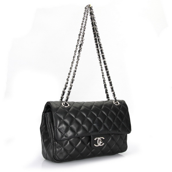 Chanel Classic Flap Bag Original Leather A1112 Black Chanel Classic Flap Bag Original Leather A1112 Black