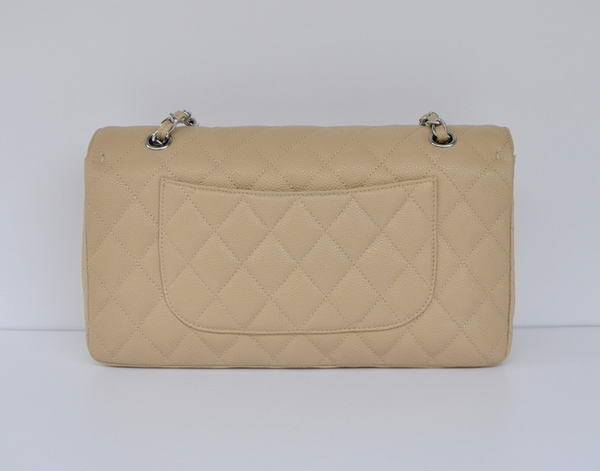 Cheap Chanel 2.55 Series Flap Bag 1113 Apricot Leather Silver Hardware Cheap Chanel 2.55 Series Flap Bag 1113 Apricot Leather Silver Hardware