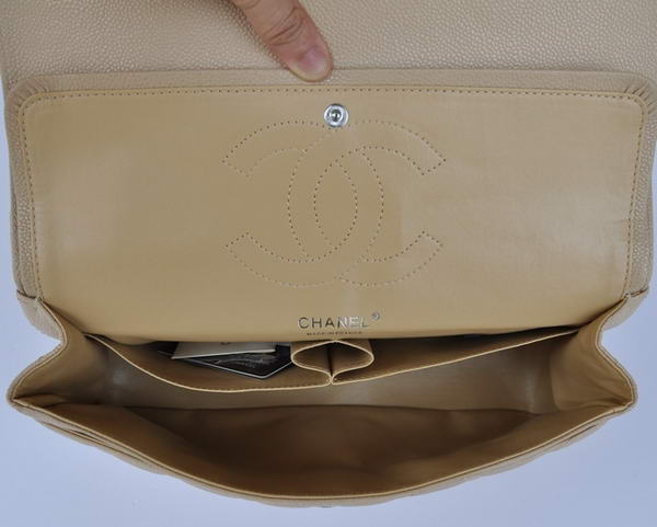 Cheap Chanel 2.55 Series Flap Bag 1113 Apricot Leather Silver Hardware Cheap Chanel 2.55 Series Flap Bag 1113 Apricot Leather Silver Hardware