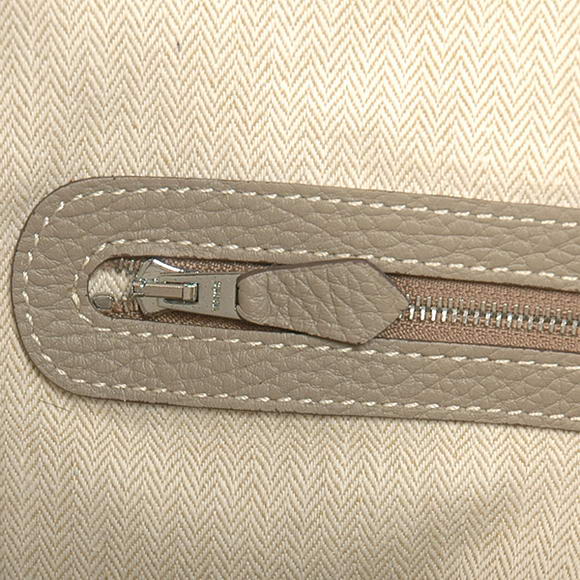 Hermes Garden Party 36CM Bag Clemence Grey Hermes Garden Party 36CM Bag Clemence Grey
