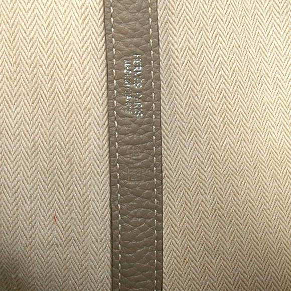 Hermes Garden Party 36CM Bag Clemence Grey Hermes Garden Party 36CM Bag Clemence Grey