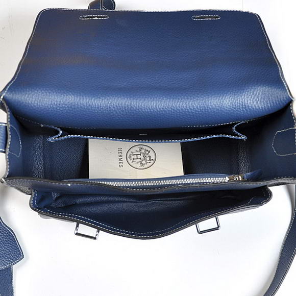 Hermes Steve 32CM Mens Bag Clemence Dark Blue Hermes Steve 32CM Mens Bag Clemence Dark Blue