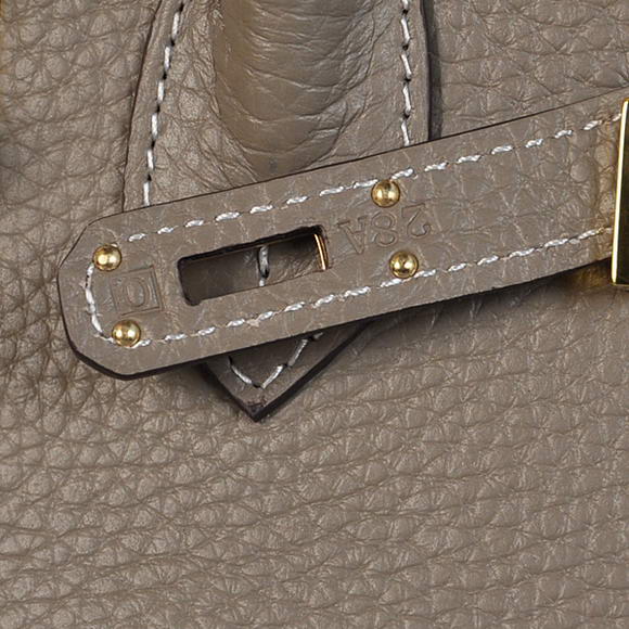 Hermes Birkin 25CM Tote Bags Togo Leather Dark Grey Godlen Hermes Birkin 25CM Tote Bags Togo Leather Dark Grey Godlen