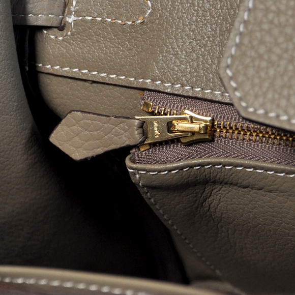 Hermes Birkin 25CM Tote Bags Togo Leather Dark Grey Godlen Hermes Birkin 25CM Tote Bags Togo Leather Dark Grey Godlen