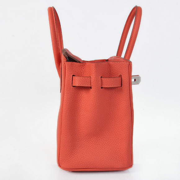 Hermes Birkin 30CM Tote Bags Pompadour Grain Leather Silver Hermes Birkin 30CM Tote Bags Pompadour Grain Leather Silver