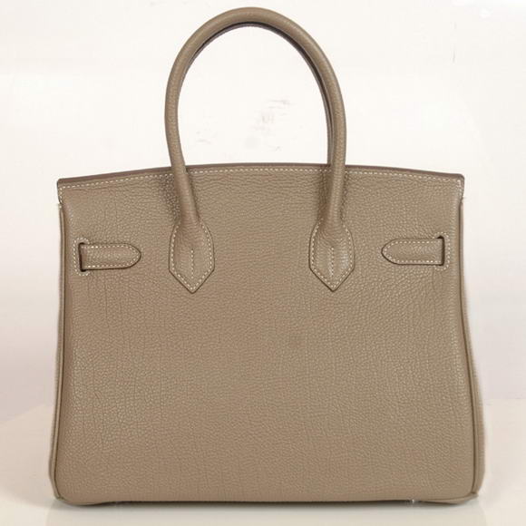 Hermes Birkin 30CM Tote Bags Smooth Togo Leather Dark Grey Hermes Birkin 30CM Tote Bags Smooth Togo Leather Dark Grey