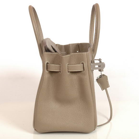 Hermes Birkin 30CM Tote Bags Smooth Togo Leather Dark Grey Hermes Birkin 30CM Tote Bags Smooth Togo Leather Dark Grey