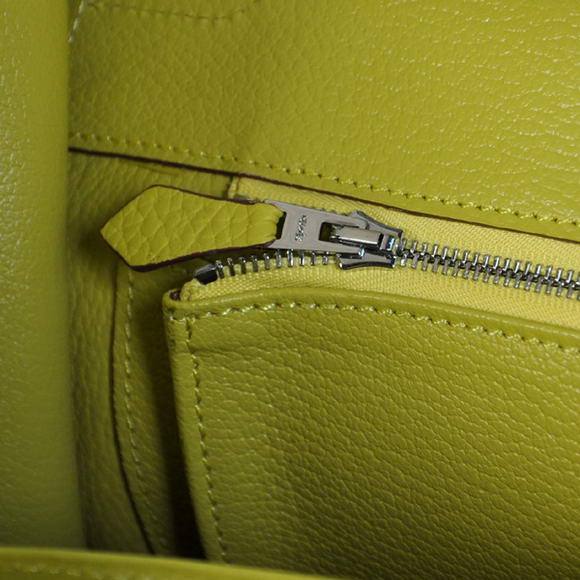 Hermes Birkin 35CM Tote Bags Togo Leather Lemon Silver Hermes Birkin 35CM Tote Bags Togo Leather Lemon Silver
