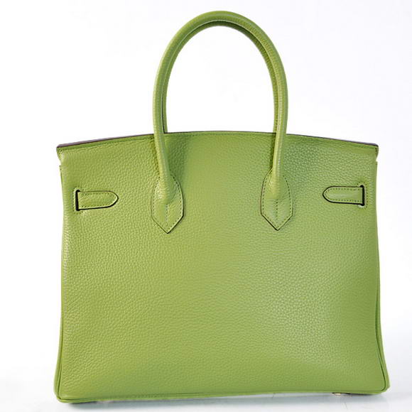 Hermes Birkin 35CM Tote Bags Togo Leather Light Green Golden Hermes Birkin 35CM Tote Bags Togo Leather Light Green Golden