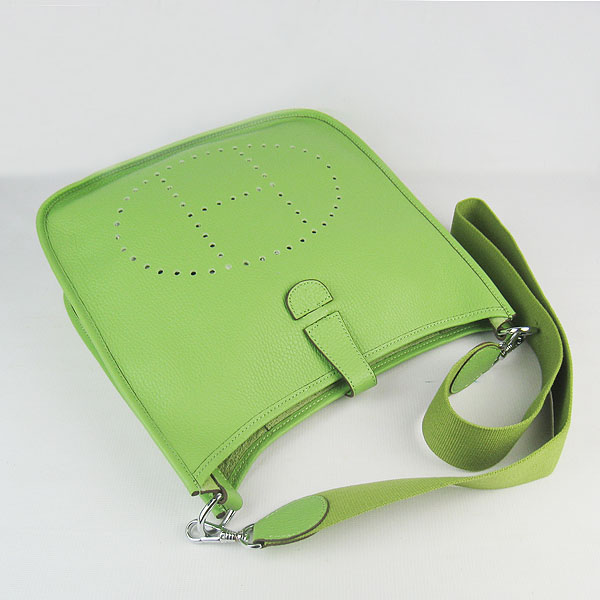 Hermes Evelyne Messenger Bag 6309 Green Hermes Evelyne Messenger Bag 6309 Green