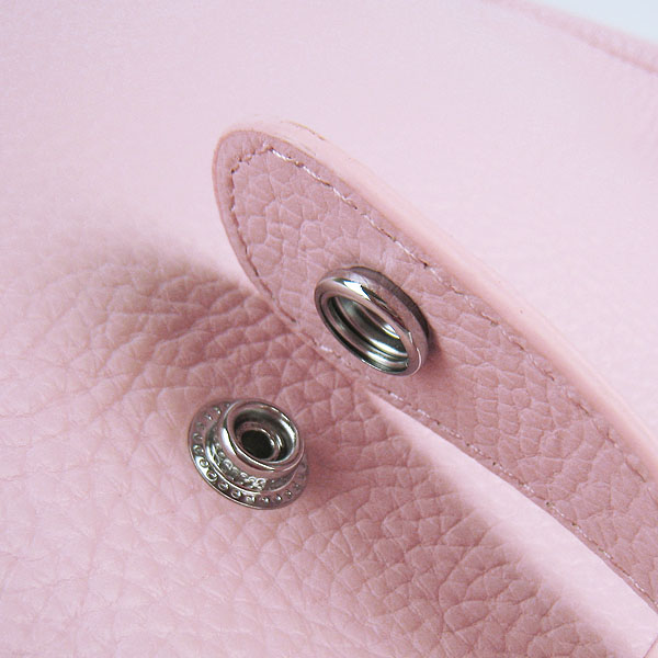 Hermes Cowhide Evelyne Messenger Bag 6309 Pink Hermes Cowhide Evelyne Messenger Bag 6309 Pink