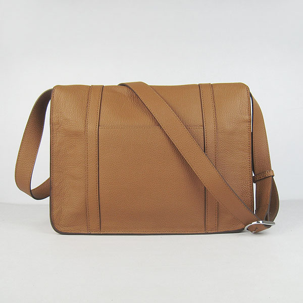 Hermes Jypsiere Togo Leather Messenger Bag H2810 Light Coffee Hermes Jypsiere Togo Leather Messenger Bag H2810 Light Coffee