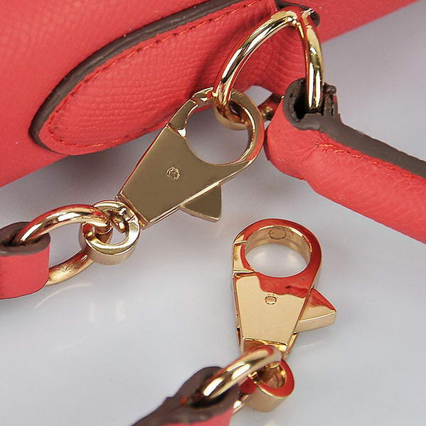 Fashion Hermes Kelly 32cm Bags Light Red Calf Leather Gold Fashion Hermes Kelly 32cm Bags Light Red Calf Leather Gold