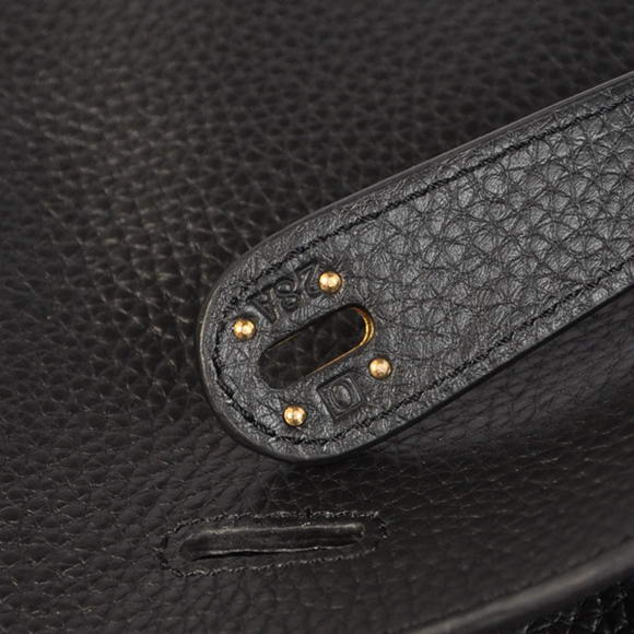 Hermes Lindy 30CM Havanne Handbags 1057 Black Leather Golden Hardware Hermes Lindy 30CM Havanne Handbags 1057 Black Leather Golden Hardware