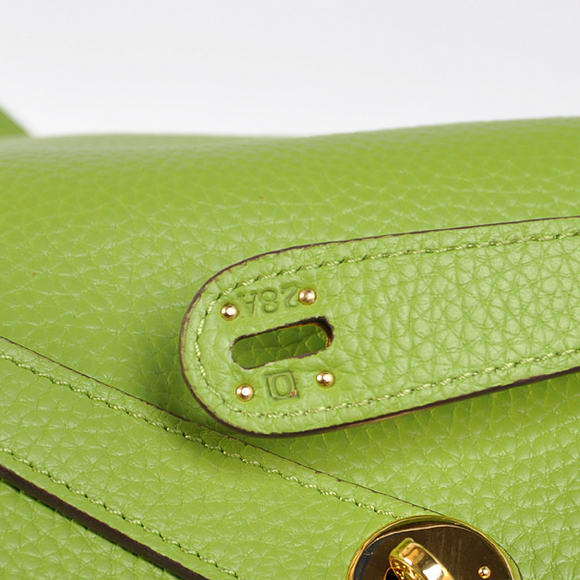 Hermes Lindy 30CM Havanne Handbags 1057 Light Green Leather Golden Hardware Hermes Lindy 30CM Havanne Handbags 1057 Light Green Leather Golden Hardware