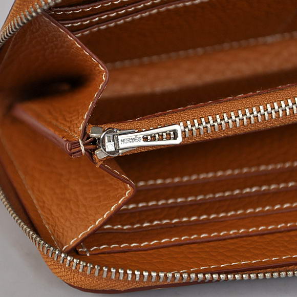 Hermes Evelyn Long Wallet Zip Purse A808 Camel Hermes Evelyn Long Wallet Zip Purse A808 Camel