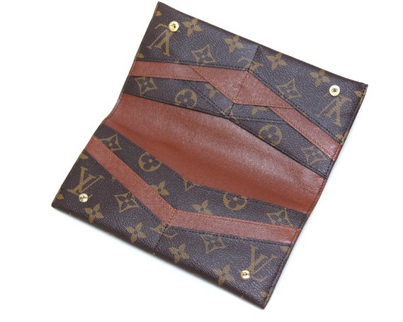 Louis Vuitton Monogram Canvas Long Wallet Origami M40487 Louis Vuitton Monogram Canvas Long Wallet Origami M40487