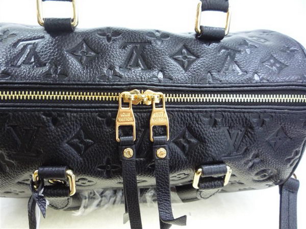 Louis Vuitton Monogram Empreinte Speedy 30 M40762 Black Louis Vuitton Monogram Empreinte Speedy 30 M40762 Black