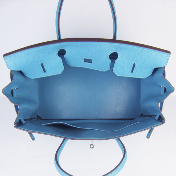 Hermes Birkin 40CM Togo Bag Light Blue 6099 Gold Hermes Birkin 40CM Togo Bag Light Blue 6099 Gold