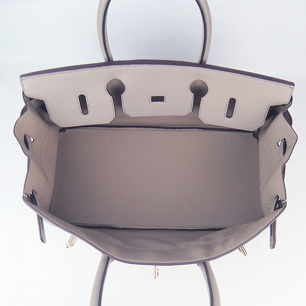 Hermes Birkin 6109 Togo Leather Bag Grey 42cm Gold Hermes Birkin 6109 Togo Leather Bag Grey 42cm Gold