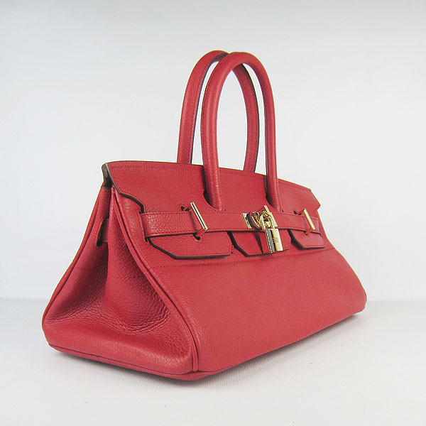 Hermes Birkin 6109 Togo Leather Bag Red 42cm Gold Hermes Birkin 6109 Togo Leather Bag Red 42cm Gold