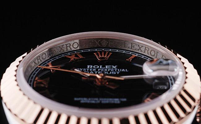 Rolex Datejust Black Surface 25mm Women Watch-RD3778 Rolex Datejust Black Surface 25mm Women Watch-RD3778