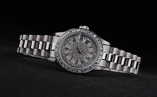 Rolex Datejust Diamond&White Surface 25 Mm Women Watch-RD3853 Rolex Datejust Diamond&White Surface 25 Mm Women Watch-RD3853