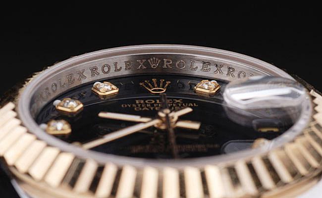 Rolex Datejust Golden&Black 25mm Women Watch-RD3832 Rolex Datejust Golden&Black 25mm Women Watch-RD3832