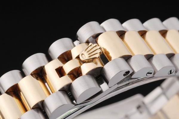 Rolex Datejust Golden&White Stainless Steel Watch-RD2407 Rolex Datejust Golden&White Stainless Steel Watch-RD2407