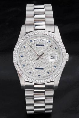 Rolex Day-Date Diamond Cutwork 37mm Men Watch-RD3841 Rolex Day-Date Diamond Cutwork 37mm Men Watch-RD3841