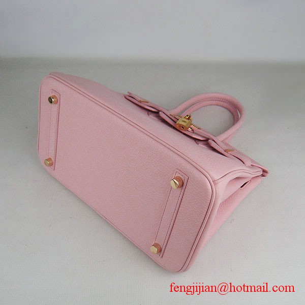 Hermes Birkin 30cm Togo Leather Bag Pink 6088 Hermes Birkin 30cm Togo Leather Bag Pink 6088