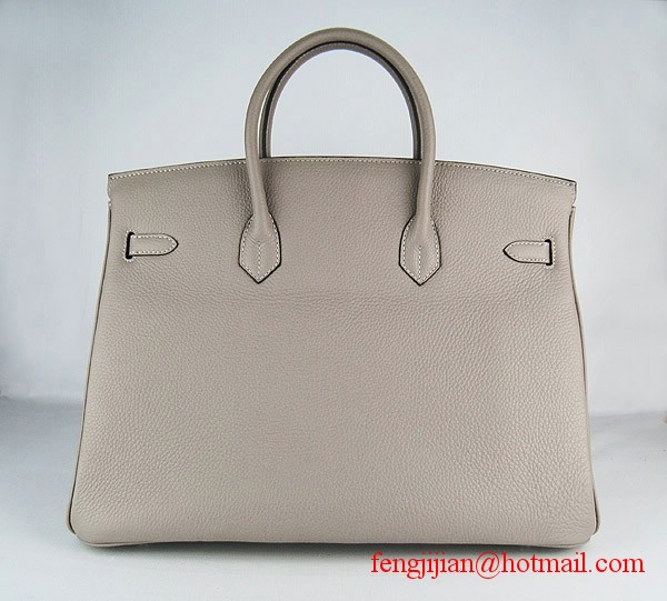 Hermes Birkin 40cm Togo Bag Grey 6099 Hermes Birkin 40cm Togo Bag Grey 6099
