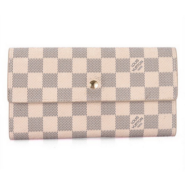 Louis Vuitton Damier Azur Canvas International Wallet N61732 Louis Vuitton Damier Azur Canvas International Wallet N61732