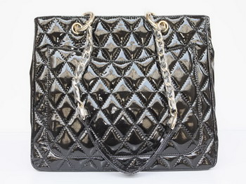 Chanel Quilted CC Tote Bag 35626 Black Chanel Quilted CC Tote Bag 35626 Black