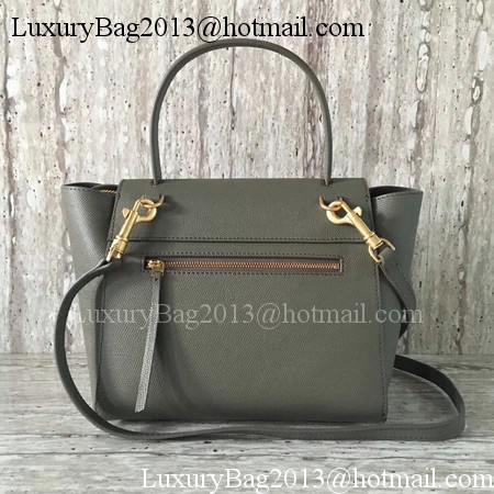 Celine Belt mini Bag Original Leather C98310 Grey Celine Belt mini Bag Original Leather C98310 Grey