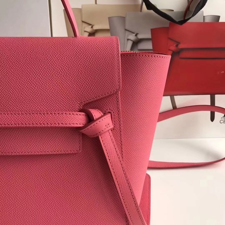 Celine Small Belt Bag Original Leather CL3348 Rose Celine Small Belt Bag Original Leather CL3348 Rose