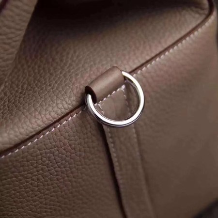 Hermes Toolbox Bag Original Togo Leather H3259 Grey Hermes Toolbox Bag Original Togo Leather H3259 Grey