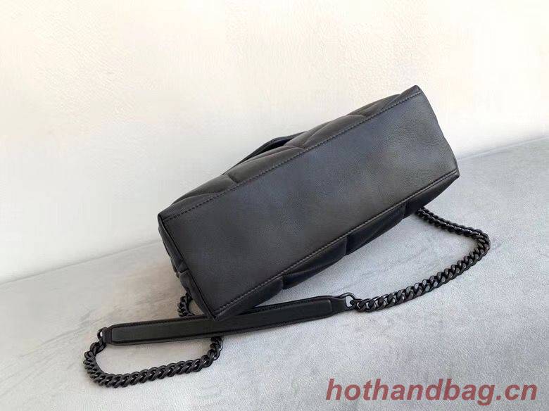 SAINT LAURENT Original Leather Shoulder Bag 577475 Black&Black-toned hardware SAINT LAURENT Original Leather Shoulder Bag 577475 Black&Black-toned hardware