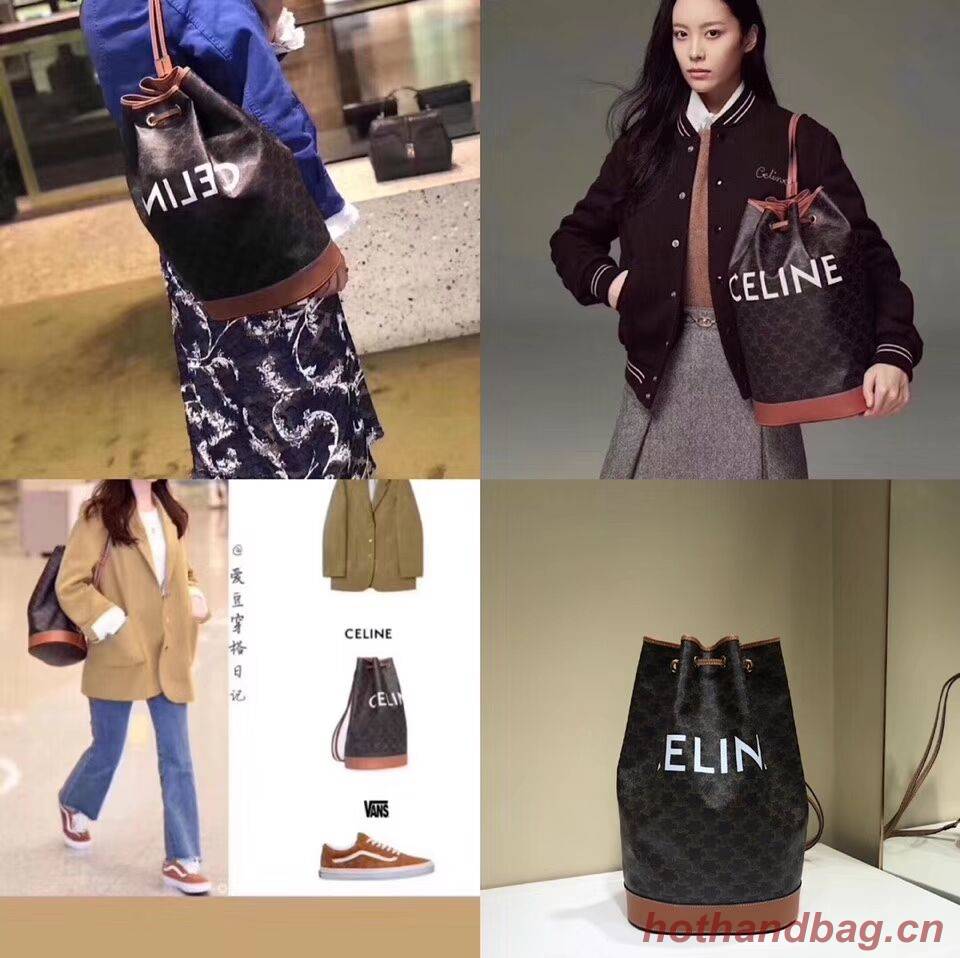 Celine BUCKET BAG CL01532 tan Celine BUCKET BAG CL01532 tan