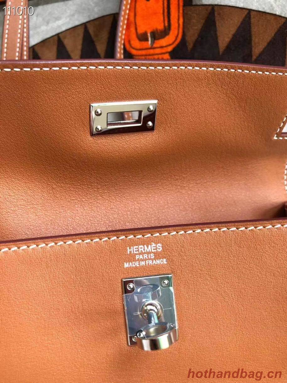 Hermes Kelly Danse Original Leather 22CM KL22 Brown Hermes Kelly Danse Original Leather 22CM KL22 Brown