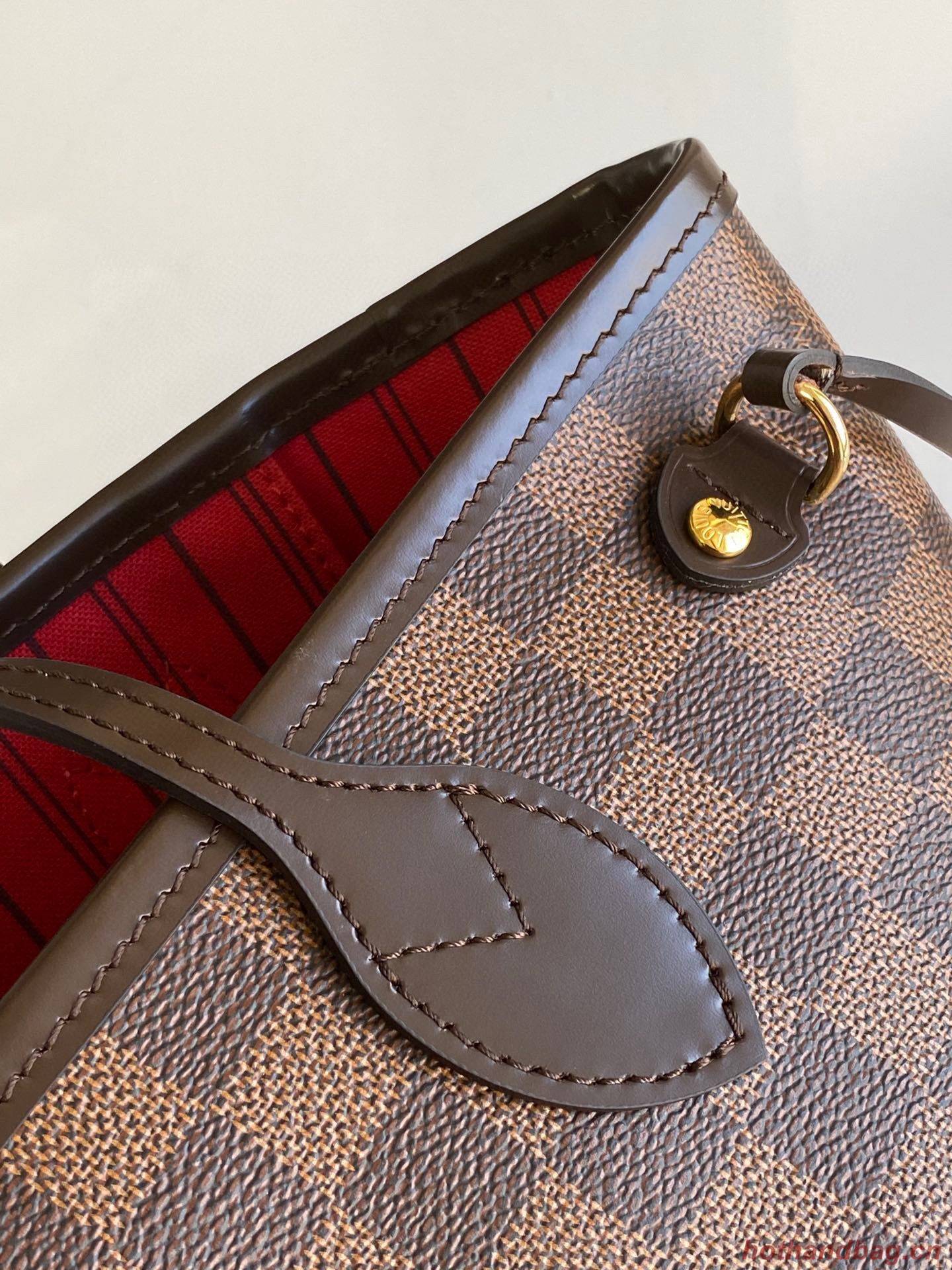 Louis Vuitton Damier Ebene Canvas Neverfull Small N41359 Louis Vuitton Damier Ebene Canvas Neverfull Small N41359