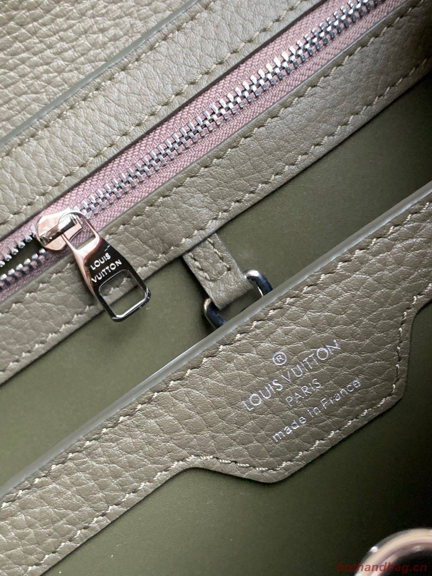 Louis Vuitton CAPUCINES Original Leather PM M57227 Dark Green Louis Vuitton CAPUCINES Original Leather PM M57227 Dark Green