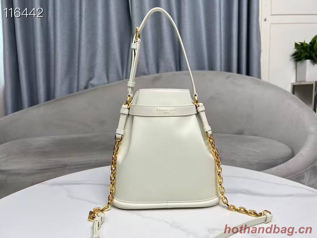 MEDIUM CEST DIOR BAG CD-Embossed Calfskin M2271UBHA Latte MEDIUM CEST DIOR BAG CD-Embossed Calfskin M2271UBHA Latte