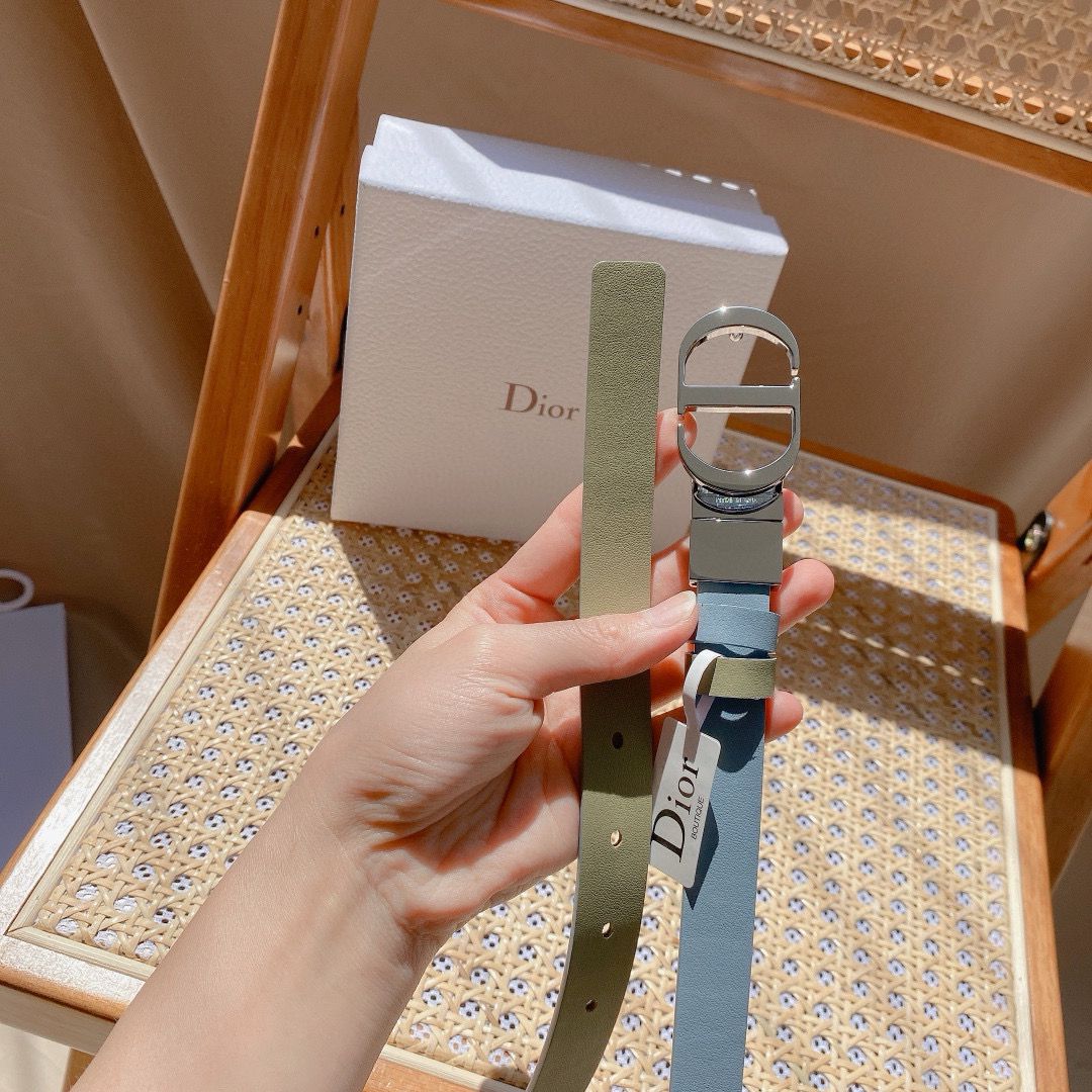 Dior Leather Belt 20MM CD25901 Dior Leather Belt 20MM CD25901