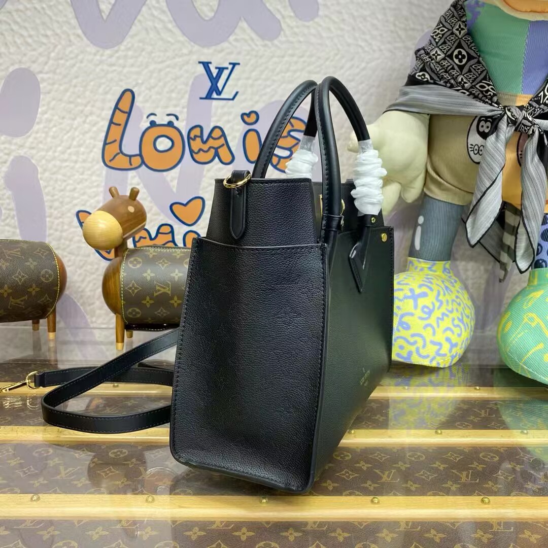 Louis Vuitton Original Leather ON MY SIDE M22225 Black Louis Vuitton Original Leather ON MY SIDE M22225 Black